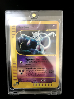 2002 Pokemon Expedition Set Mewtwo Reverse Holo #56/165 LP - Image 1
