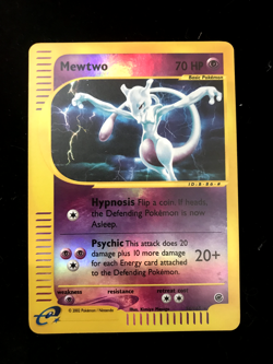 2002 Pokemon Expedition Set Mewtwo Reverse Holo #56/165 LP - Image 2