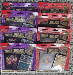 Pokemon TCG Ascended Heroes Tech Sticker Collection- Set Of 8 In Hand FREE SHIP - Image 1