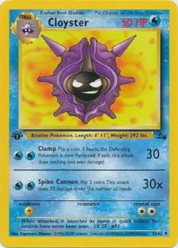 POKEMON TCG English FOSSIL 1st Card --- U Pick from Menu #21 thru #62 All NM-M! - Image 3
