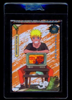 PSA Magazine x Kayou Naruto Uzumaki Promo Card SEALED Naruto Shippuden - Image 1