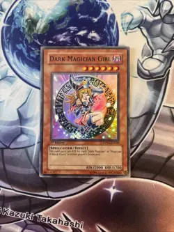 (MC1) Yu-Gi-Oh! Dark Magician Girl DPYG-EN008 Super Rare 1st Ed VLP - Image 1