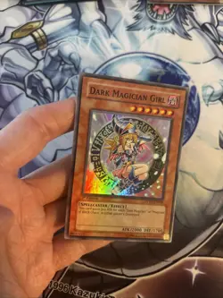 (MC1) Yu-Gi-Oh! Dark Magician Girl DPYG-EN008 Super Rare 1st Ed VLP - Image 4