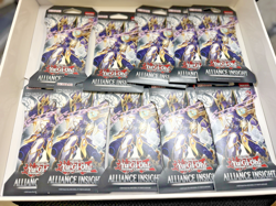 Yugioh Sleeved Booster Packs Lot Of 10 Alliance Insight - Image 1