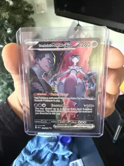 Team Rocket's Mewtwo ex 231/182 SIR - Pokemon Destined Rivals Scarlet Violet - Image 5