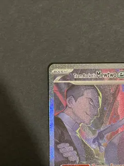 Team Rocket's Mewtwo ex 231/182 SIR - Pokemon Destined Rivals Scarlet Violet - Image 3