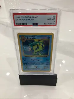 Gyarados 006/102 - Base Set (Shadowless) - Holo - WOTC - Pokemon TCG - PSA 8 - Image 1