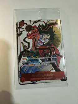One Piece OP13 3rd Anniversary Winner Set Pre Release Pack Sealed Luffy Sabo Ace - Image 1