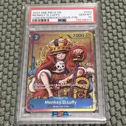 Monkey.D.Luffy (Convention Promo 2024) P-043 One Piece Promotion Cards Foil - Image 1
