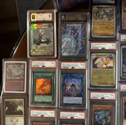 Huge Collection Of Pokemon 50 Graded Cards, Magic, One Piece, Yugioh, Digimon, - Image 4