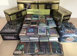 YUGIOH 500 CARDS HUGE JOBLOT BUNDLE BULK COLLECTION SUPER ULTRA RARE HOLO COMMON - Image 1