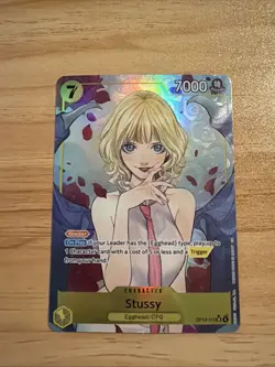 Stussy OP13-110 SR Alternative Art Carrying On His Will One Piece TCG - Image 1