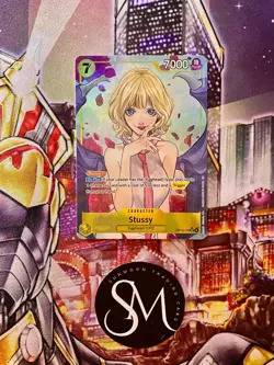Stussy OP13-110 Alt Art SR Carrying on His Will ONE PIECE TCG English - Image 1