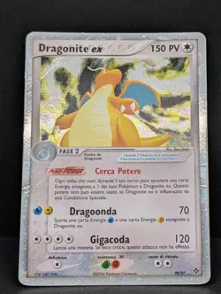 Dragonite ex 90/97 Dragon Holo Ultra Rare Pokemon TCG Nintendo ITALIAN HP - Image 3