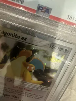 Pokemon TCG Dragonite EX 90/97 Ultra Rare Holo Card PSA 6 - Image 4