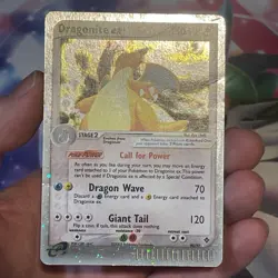 *Damaged* Pokemon TCG Dragonite ex Holo 90/97 EX Dragon Ultra Rare Vintage - Image 3