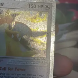 *Damaged* Pokemon TCG Dragonite ex Holo 90/97 EX Dragon Ultra Rare Vintage - Image 5