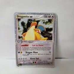 Pokemon TCG Dragonite ex Holo 90/97 EX Dragon Ultra Rare Vintage - Image 1