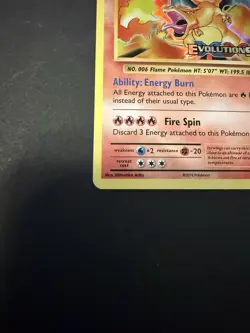 Charizard 11/108 Holo Prerelease Stamp - XY Evolutions - Pokemon Card LP - Image 2