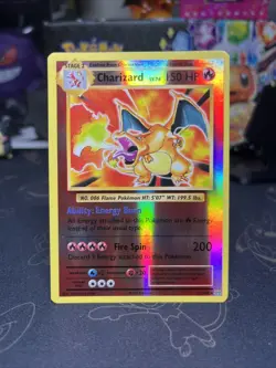 🔥 Pokemon TCG XY Evolutions Charizard 11/108 Reverse Holo LP 🔥 - Image 1