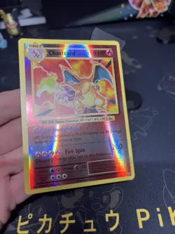🔥 Pokemon TCG XY Evolutions Charizard 11/108 Reverse Holo LP 🔥 - Image 4