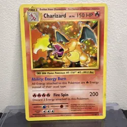 Pokemon TCG XY Evolutions Charizard 11/108 Holo Rare Card LP/HP - Image 1