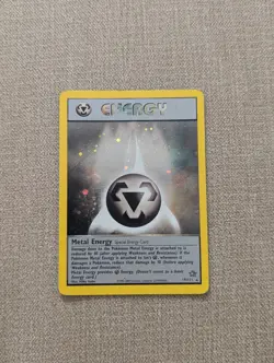 Metal Energy Holo 19/111- Neo Genesis Unlimited Rare 2000 Pokemon Card NM - Image 1
