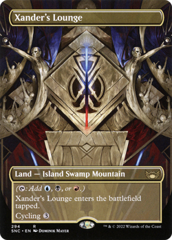 x1 Xander's Lounge SNC MTG 294 BORDERLESS RARE M/NM 1x - Image 1