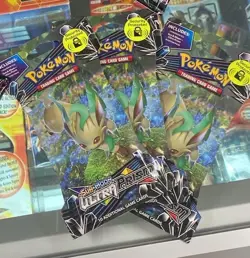 Pokemon 2018 Sun & Moon Ultra Prism Sleeved Blister Booster Pack Factory Sealed - Image 1