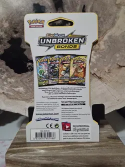 Pokemon Sun And Moon Unbroken Bonds Sleeved Booster Pack Factory Sealed - Image 2