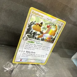 Pokemon TCG Ampharos Holo Card 1/101 EX Dragon Frontiers Delta Species - Image 4