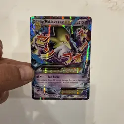 M Alakazam EX 26/124 Fates Collide Ultra Rare Holo 2016 Pokemon TCG Card Nm - Image 2