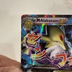 M Alakazam EX 26/124 Fates Collide Ultra Rare Holo 2016 Pokemon TCG Card Nm - Image 3