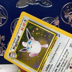 Wigglytuff Base Set 2 19/130 Holo Rare Pokemon TCG Vintage WOTC LP - Image 3