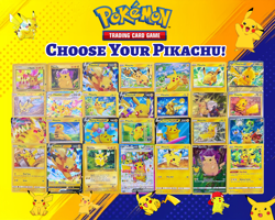 Pokemon TCG - Choose Your Pikachu | Holo/Reverse EX VMAX Full Art Cards | NM - Image 1