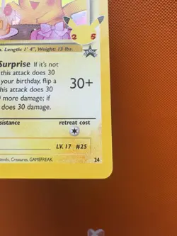 Celebrations Birthday Pikachu #24 Pokemon TCG 25th Anniversary- NM #1573 - Image 5