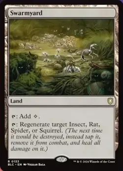 Swarmyard - 133 - NM - Commander: Bloomburrow - MTG - Image 1
