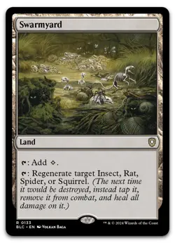 Swarmyard #133 (NM) Bloomburrow BLC Magic MTG - Image 1