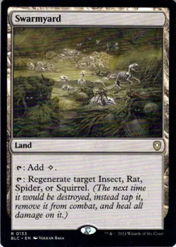 MTG Swarmyard (133) | NM | Commander: Bloomburrow {BLC} - Image 1