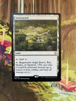 Mint/Near-Mint, English - 1 x MTG Swarmyard Commander: Bloomburrow - Image 1