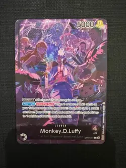 One Piece TCG - Monkey.D.Luffy Alt Art Leader(OP09-061)2nd Anniversary Set EN NM - Image 1