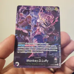 One Piece TCG | Monkey.D.Luffy | English 2nd Anniversary | Leader OP09-061 - Image 1