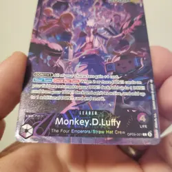 One Piece TCG | Monkey.D.Luffy | English 2nd Anniversary | Leader OP09-061 - Image 4