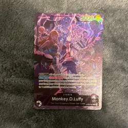 One Piece TCG | Monkey.D.Luffy | English 2nd Anniversary | Leader OP09-061 - Image 1