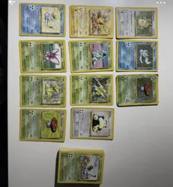 Set Pokemon Jungle 43/64 Set Lotto Semi Completo Rare Card Carte Set Holo - Image 1