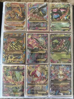 Pokemon Binder Collection, English, Moderate-Heavy Play On Cards, All Or Nothing - Image 1