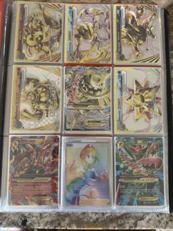 Pokemon Binder Collection, English, Moderate-Heavy Play On Cards, All Or Nothing - Image 3