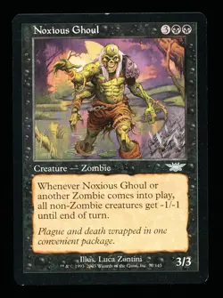 * * 1x Noxious Ghoul x1 * * Legions MTG VLP Very Light Play to NM Near Mint - Image 1