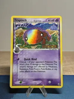 Trapinch 69/101 Delta Species Stamped Ex Dragon Frontiers Reverse Holo Pokemon - Image 1