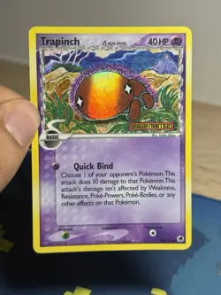 Trapinch 69/101 Delta Species Stamped Ex Dragon Frontiers Reverse Holo Pokemon - Image 3